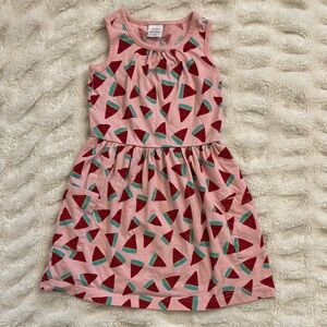 Hanna Andersson Watermelon Print Pink Kids Dress